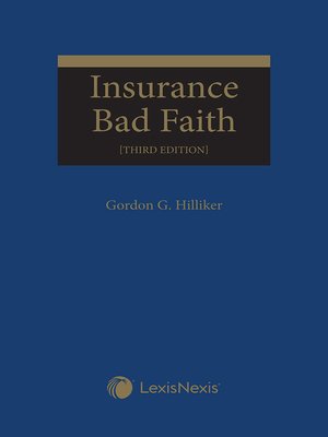 cover image of Insurance Bad Faith